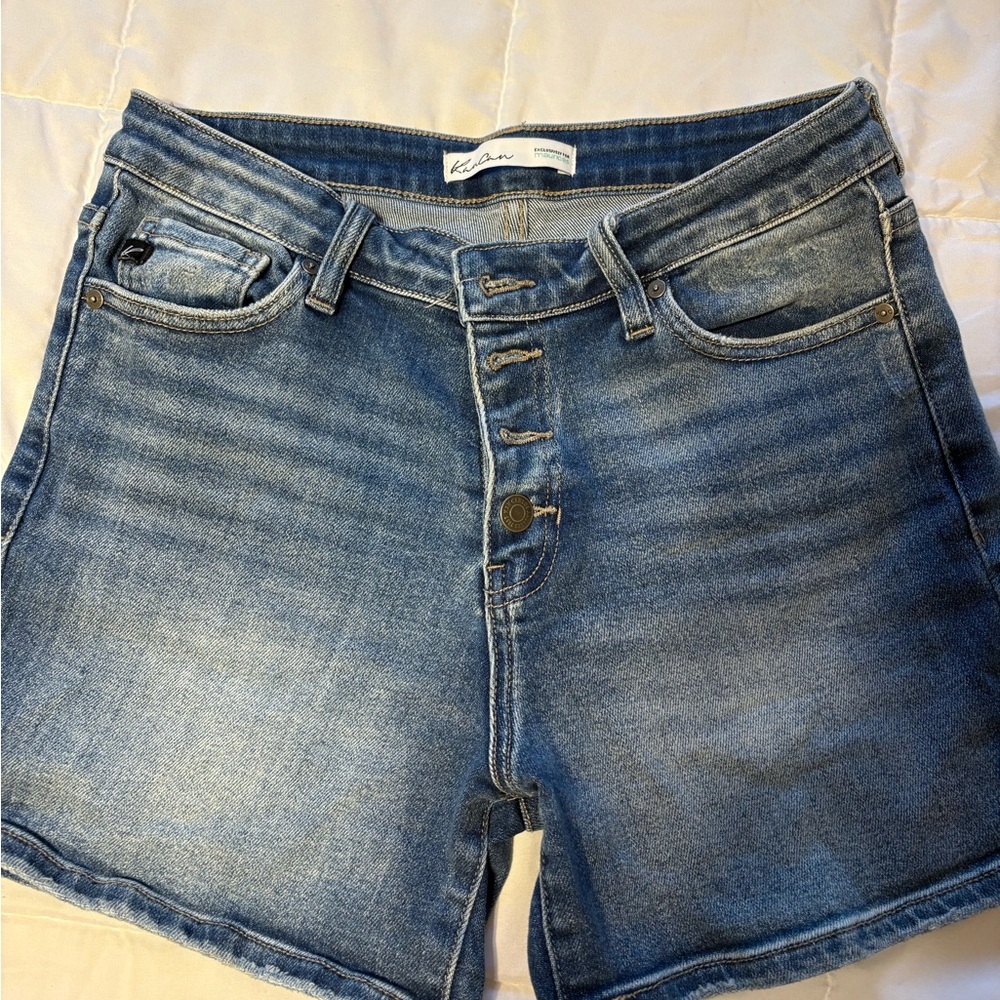 Kancan Women's Blue Denim Shorts size 27